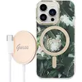 GUESS Gubpp14xhjeacsa+ Charger Set Iphone 14 Pro Max 6.7 Jungle Telefondeksel