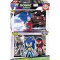 Educa 2x100 Sonic Prime Neon