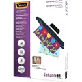 Fellowes Laminating Pouches Enhance 80 micron - 100-pack - glanset - A3 (297 x 420 mm) lamineringspunger med klebebakside