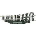 Fleischmann 22261 N Fleischmann skinne (uden ballast) Spor, elektrisk, Venstre 112.6 mm 15 ° 362.6 mm