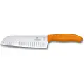 Victorinox SwissClassic, Husholdningskniv, Rustfritt stål, Rustfritt stål, Oransje, Plastikk, 108 g