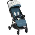 Chicco 8087068780000, kalesje, lett barnevogn, alle kjønn, solid hjul, sammenleggbar, svart, grønn, hvit