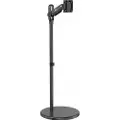 Macleans Mobile Monitor/TV Floor Stand Maclean, gasfjeder, 17-35, 2-10kg, Sort, MC-970W