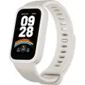 Xiaomi Smart Band 9 Active - Aktivitetssporer med stropp - TPU - håndleddstørrelse: 135-215 mm - display 1.47 - Bluetooth - 16.5 g - beigehvit