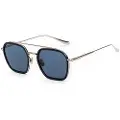 Belstaff Merrick Ii Stainless Steel Solbriller