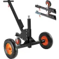 Vevor Justerbar Trailer Dolly, 1500lbs tungvektkapasitet, 2 i 1 Trailer Mover med 23,6''-35,4'' justerbar høyde og 2'' kule, 16'' luftdekk og universalhjul, for flyttebiler for bobiler