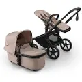 Bugaboo Fox 5 Renew barnevogn Black/Desert Taupe Melange