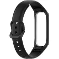 24hShop Silikonarmbånd for Samsung Galaxy Fit2 - Svart