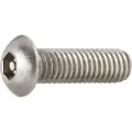 Toolcraft 886968, Skru, Rustfritt stål, M5, Rundt hode, Sølv, 20 mm