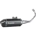 Akrapovic Racing Line Steel&carbon Primavera 125-150ie/sprint 125-150ie Ref:s-ve125r2-hzbl Ikke-homologisert Komplett Eksosanlegg