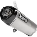 Akrapovic Line Stainless Steel/carbon Fiber Gts300/sei Giorni/hpe 08-20 Ref:s-ve3so9-hrss Ikke-homologert Slip-on Lyddemper