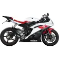 MIVV Mk3 Yamaha Yzf 600 R6 2006-16 Y.021.lm3c Homologert Slip On Lyddemper