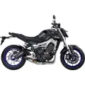 Akrapovic Racing Steel&titanium Tracer 900/900 Gt/fj-09 15/mt-09/fz-09 Ref:s-y9r3-haft Ikke-homologisert Komplett Eksosanlegg