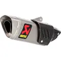 Akrapovic Line Titanium Mt-10/fz-10 16-18 Ref:s-y10so15-hapt Ikke-homologert Slip-on Lyddemper