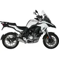 MIVV Delta Race Benelli Trk 502 2017-24 E.003.ldrx Homologert Slip On Lyddemper