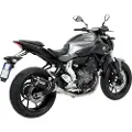 Arrow Thunder Aluminium Dark With Carbon End Cap Yamaha Mt-07 ´14-20 Homologert Lyddemper