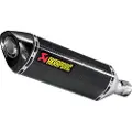 Akrapovic Line Carbon Gsx-r 1000 17-18 Ref:s-s10so12-hrc Ikke-homologert Slip-on Lyddemper