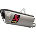 Akrapovic Triumph Ref:s-t12so5-hapxlt Tuv Euro 5 Titanium Homologert Slip On Lyddemper
