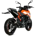 MIVV X-m1 Ktm 125/390 Duke/rc 125/390 2017-20 Kt.019.lc4b Homologert Slip On Lyddemper
