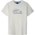 Faconnable Front Sun Print Kortarmet T-skjorte