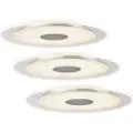 Paulmann 925.43, Indbygget lysplade, 3 pære(r ), LED, 18 W, 3000 K, Aluminium