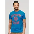 Superdry Track & Field Ath Graphic Kortarmet T-skjorte