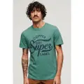 Superdry Copper Label Script Kortarmet T-skjorte