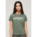 Superdry Sport Luxe Graphic Fitted Kortarmet T-skjorte