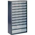 Raaco Cabinet 1240-123, Blå, Stål, 40 skuffer, 36,3 kg, 306 mm, 150 mm
