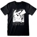Heroes Inc Pokemon Halftone Pikachu Kortarmet T-skjorte