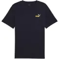 Puma Essentials 2 Colour Small No. 1 Logo Tee Men, Clothing, New Navy, S
