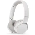 Philips TAH3209WT - Hodetelefoner med mikrofon - over-øret-montering - Bluetooth - trådløs - silkehvit