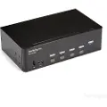 StarTech.com Kvm-svitsj Dobbel Skjerm 4k 30hz