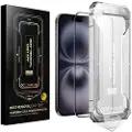24hShop Herdet skjermbeskytter med enkel installasjon for iPhone 16 / 15