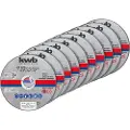 Kwb Thin Cutting Disc Set, Kutteskive, Flatt senter, Blad metall, Stål, Alle merker, 12,5 cm, Rustfritt stål