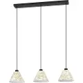 Eglo OXPARK LANGBORD L920 3XE27 BAMBUS BLAD LYS