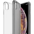 Itskins NANO // DUO Zero Gel 2 in 1 - Baksidedeksel for mobiltelefon - termoplast-polyuretan (TPU), Impacthane - svart, gjennomsiktig - 6.5 (en pakke 2) - for Apple iPhone XS Max