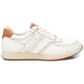 Carmela for man. 16214701-BLANCO Leather trainers 162147 white (43), Flat, Laces, Casual