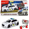 Dickie Toys Dickie SOS Politibil Audi RS3 m/afspærring og tilbehør 1:32
