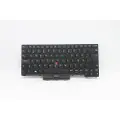 Lenovo Chicony - Erstatningstastatur for bærbar PC - med ClickPad, Trackpoint - QWERTY - Norsk - svart - for ThinkPad L14 Gen 1 20U1, 20U2, 20U5, 20U6