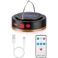 Goobay 60344, USB powered camping lantern, Sort, Gull, Rød, Hvit, Akrylonitril-butadien-styren (ABS), Polypropylen (PP), Hengekrok, Vannbestandig, IP44