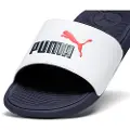 Puma Cool Cat 2.0 Sandals Youth, Shoes, White/Navy/Red, 38