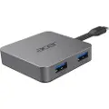 Acer dokkingstasjon 4 i 1 dokkingstasjon USB 3.0 (3.1 Gen 1)-porter antall 2 HDMI-porter antall 1 USB 3.0 (3.1 Gen 1) Type-C-porter antall 1