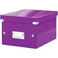 Leitz Click & Store - Lagerboks - for A5 (148 x 210 mm) - metallisk purpur