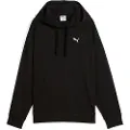 Puma ESS ELEVATED Comfort Rib Hoodie Women, Clothing, Black, XS
