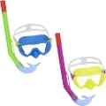 Bestway 24036, Barn, Halv ansiktsmaske, Polykarbonat, Grønn, Rosa, 3 år, 143 g