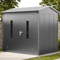 PRIMEYARD 228 x 180 cm redskapsbod, antrasitt