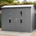 PRIMEYARD 263 x 180 cm redskapsbod, antrasitt