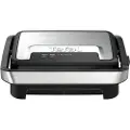 Tefal Inicio Compact GC270D10, Sort, Rustfritt stål, Rektangulær, Rist, 230 x 145 mm, 1 zone(s), Hengslet Lokk