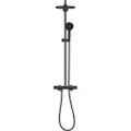 GROHE Vitalio Start System 250, Brusesystem med termostat til vægmontering, matte black